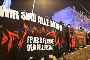 Free All Antifas Protest in Berlin