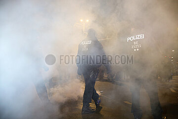 Free All Antifas Protest in Berlin