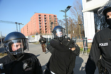 Neonazi Demo in Berlin