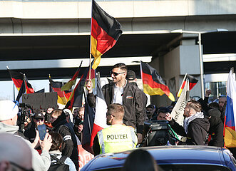 Neonazi Demo in Berlin