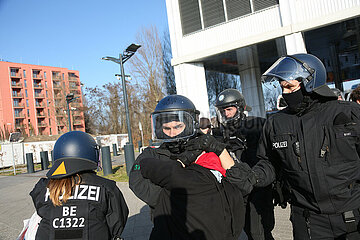 Neonazi Demo in Berlin
