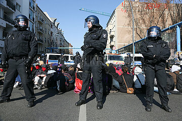 Neonazi Demo in Berlin