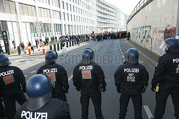 Neonazi Demo in Berlin
