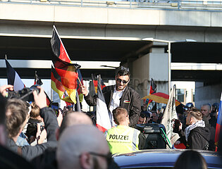 Neonazi Demo in Berlin