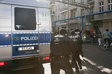 Neonazi Demo in Berlin