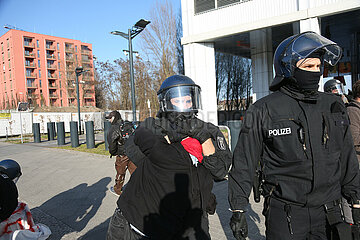Neonazi Demo in Berlin