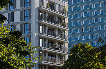 Berlin  Deutschland - Nachverdichtung am Rathaus Mitte