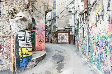 Das Areal Savamala in Belgrad