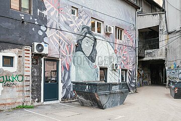 Das Areal Savamala in Belgrad