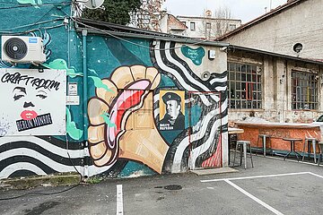 Das Areal Savamala in Belgrad