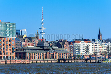 Altonaer Fischauktionshalle in Hamburg