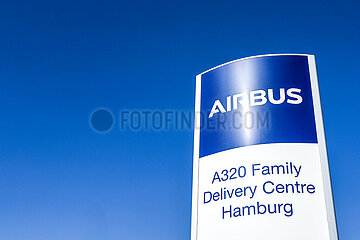 Airbus in Hamburg-Finkenwerder