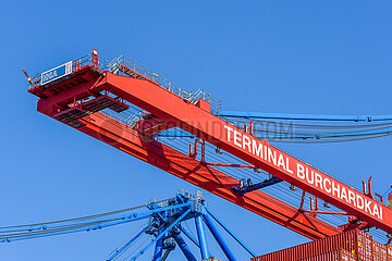 Containerkran am Terminal Burchardkai