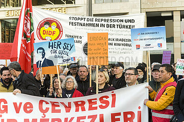 Protest gegen die Politik Erdogans  Hamburg