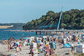 Strandleben in Hohwacht