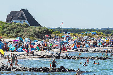 Strandleben in Hohwacht