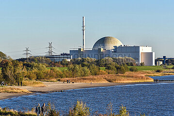 AKW Brokdorf an der Elbe