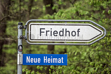 Friedhof als neue Heimat