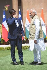 Narendra Modi Meets Gabriel Boric
