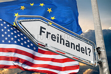 Symbolischer Wegweiser Freihandel?