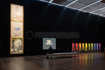 Fünf Freunde. John Cage  Merce Cunningham  Jasper Johns  Robert Rauschenberg  Cy Twombly Vorabbesichtigung