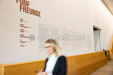Fünf Freunde. John Cage  Merce Cunningham  Jasper Johns  Robert Rauschenberg  Cy Twombly Vorabbesichtigung