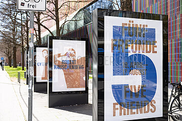 Fünf Freunde. John Cage  Merce Cunningham  Jasper Johns  Robert Rauschenberg  Cy Twombly Vorabbesichtigung