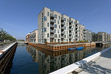 Kopenhagen  Daenemark  DK - Stadtteil Nordhavn
