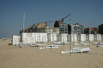 De Haan  Belgien  BE - Nordsee-Strand