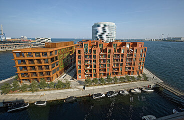 Kopenhagen  Daenemark  DK - Stadtteil Nordhavn