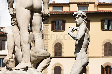Florenz  Toskana  Italien  ITA - David von Michelangelo Buonarroti