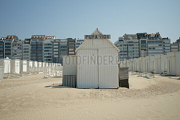 De Haan  Belgien  BE - Nordsee-Strand