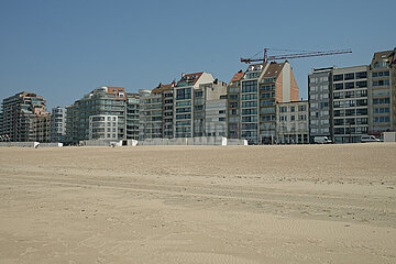 De Haan  Belgien  BE - Nordsee-Strand