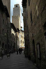 San Gimignano  Toskana  Italien  ITA - Stadtansicht