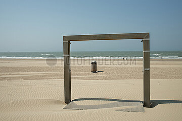 De Haan  Belgien  BE - Nordsee-Strand