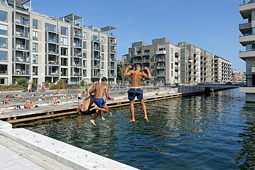 Kopenhagen  Daenemark  DK - Stadtteil Nordhavn
