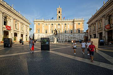 Rom  Latium  Italien  ITA - Piazza del Campidoglio