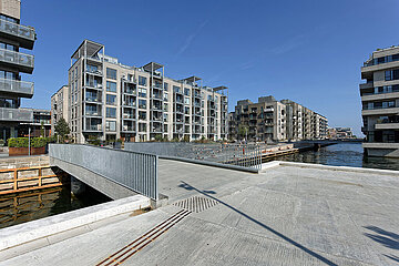 Kopenhagen  Daenemark  DK - Stadtteil Nordhavn