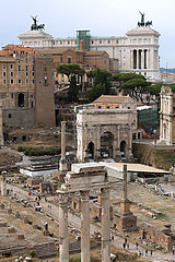 Rom  Latium  Italien  ITA - Forum Romanum