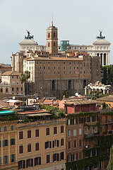 Rom  Latium  Italien  ITA - Piazza del Campidoglio