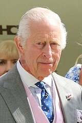 Royal Ascot  Portrait of HRH King Charles III