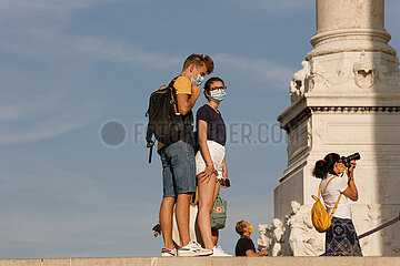 Rom  Latium  Italien  ITA - Nationaldenkmal fuer Viktor Emanuel II