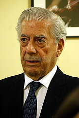 Mario Vargas Llosa - Lesung des Romans Die Enthuellung