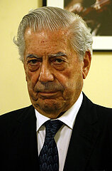 Mario Vargas Llosa - Lesung des Romans Die Enthuellung