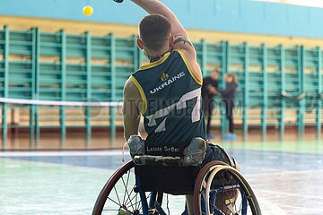 Mixed-Pickleballtraining des Veteranensportvereins Freie Krieger in Odessa