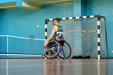 Mixed-Pickleballtraining des Veteranensportvereins Freie Krieger in Odessa