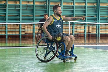 Mixed-Pickleballtraining des Veteranensportvereins Freie Krieger in Odessa