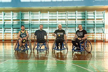 Mixed-Pickleballtraining des Veteranensportvereins Freie Krieger in Odessa