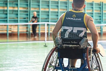 Mixed-Pickleballtraining des Veteranensportvereins Freie Krieger in Odessa