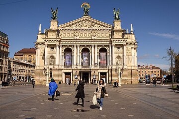 In der Altszadt von Lviv